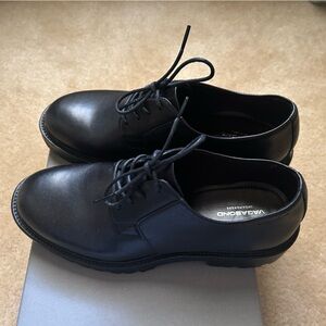 NIB Women’s Vagabond Kenova Derby Oxford Shoes in Black Size 38